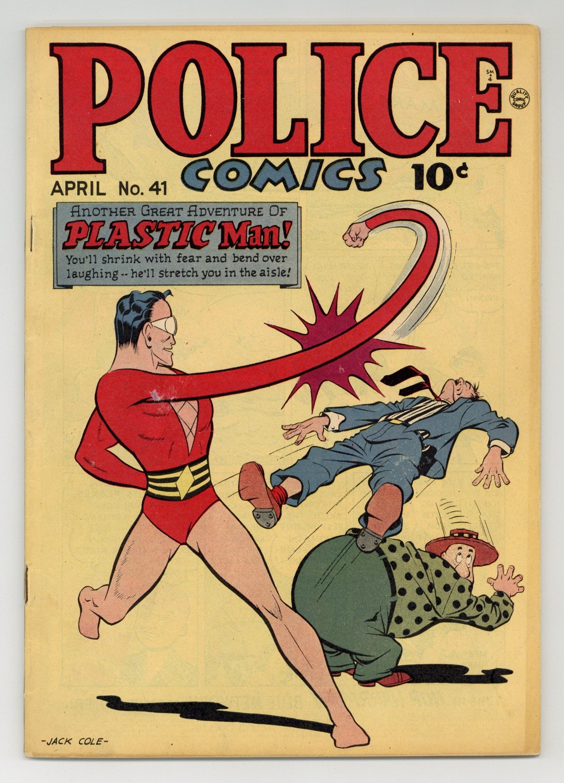 Police Comics #41 VG- 3.5 1945