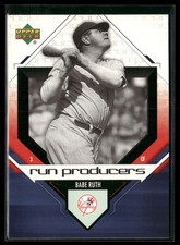 2006 Upper Deck Run Producers Inserts Baseball Singles Pick Your Card