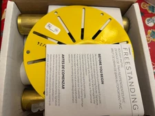 Signature Hardware SH653PVC Freestanding Tub Drain Rough In Kit for PVC Pipe