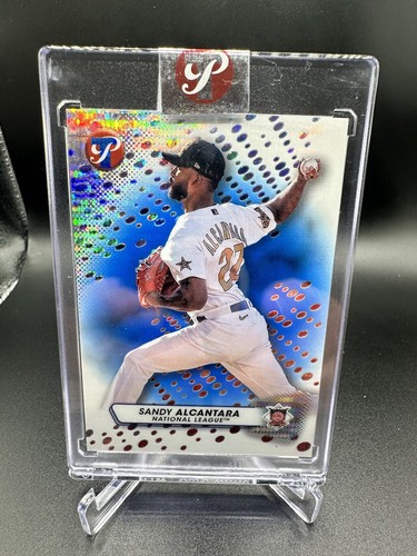 2023 Topps Pristine Blue Refractors #293 Sandy Alcantara 61/75 NL