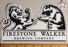 Firestone Walker Brewing Company Logo Craft Beer Sticker Decal Brewery 5 X 8 New