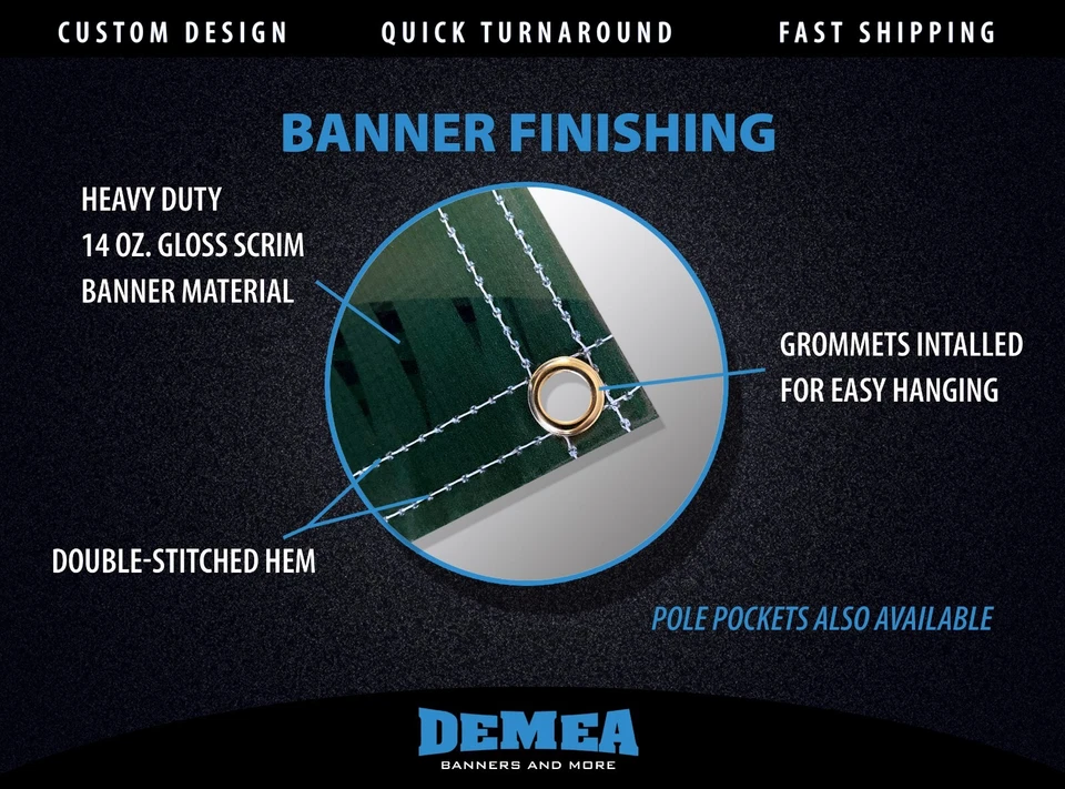 Red Hawks - Soccer Team Banner - (3ft x5ft) Your Team Name and Custom Design - Image 2 of 3