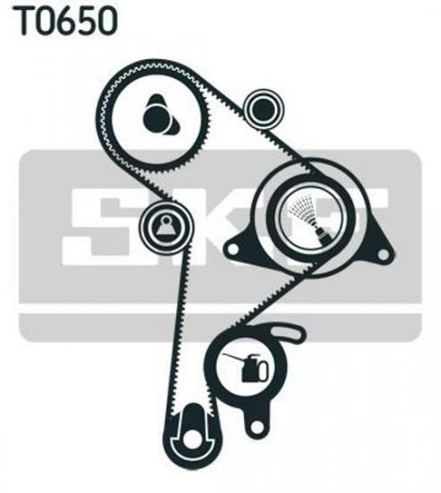 SKF Zahnriemensatz FüR VW Caddy Ii,Golf III Iv,Passat,Polo,Vento-image