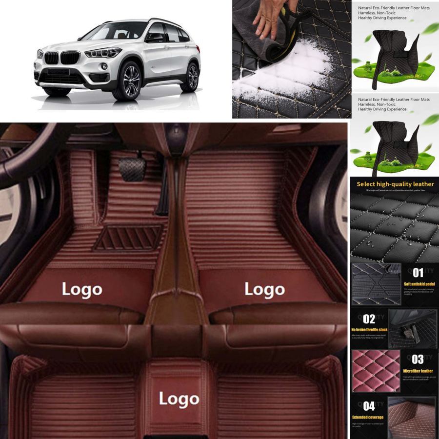 For BMW X3 M X4 M X5 M Car Floor Mats Custom Carpet AntiSlip Luxury