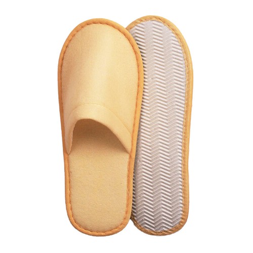 5 Pairs Spa Hotel Guest Slippers Closed Toe Towelling Disposable Terry Style - Picture 8 of 21