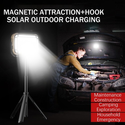 3500W LED Arbeitsleuchte Akku Aufladbar Werkstattlampe Baustrahler Flutlicht DHL - Bild 41 von 63