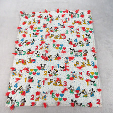 Disney Diaper Changing Pad White All Over Print Disney Characters 26x20 in