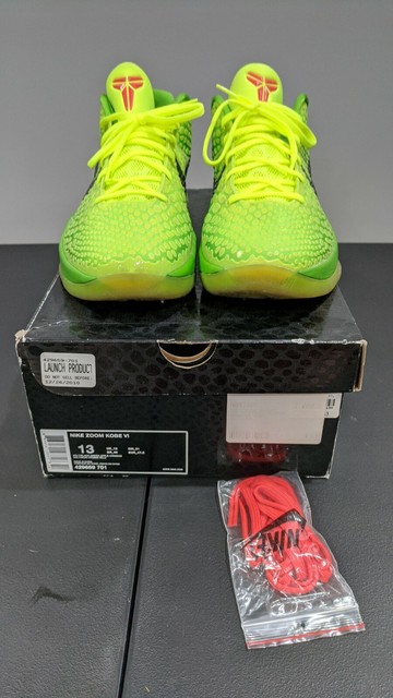 kobe 6 grinch for sale