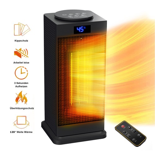 Cerámica 2000W Baño Móvil Electro Calefacción Rápido | eBay