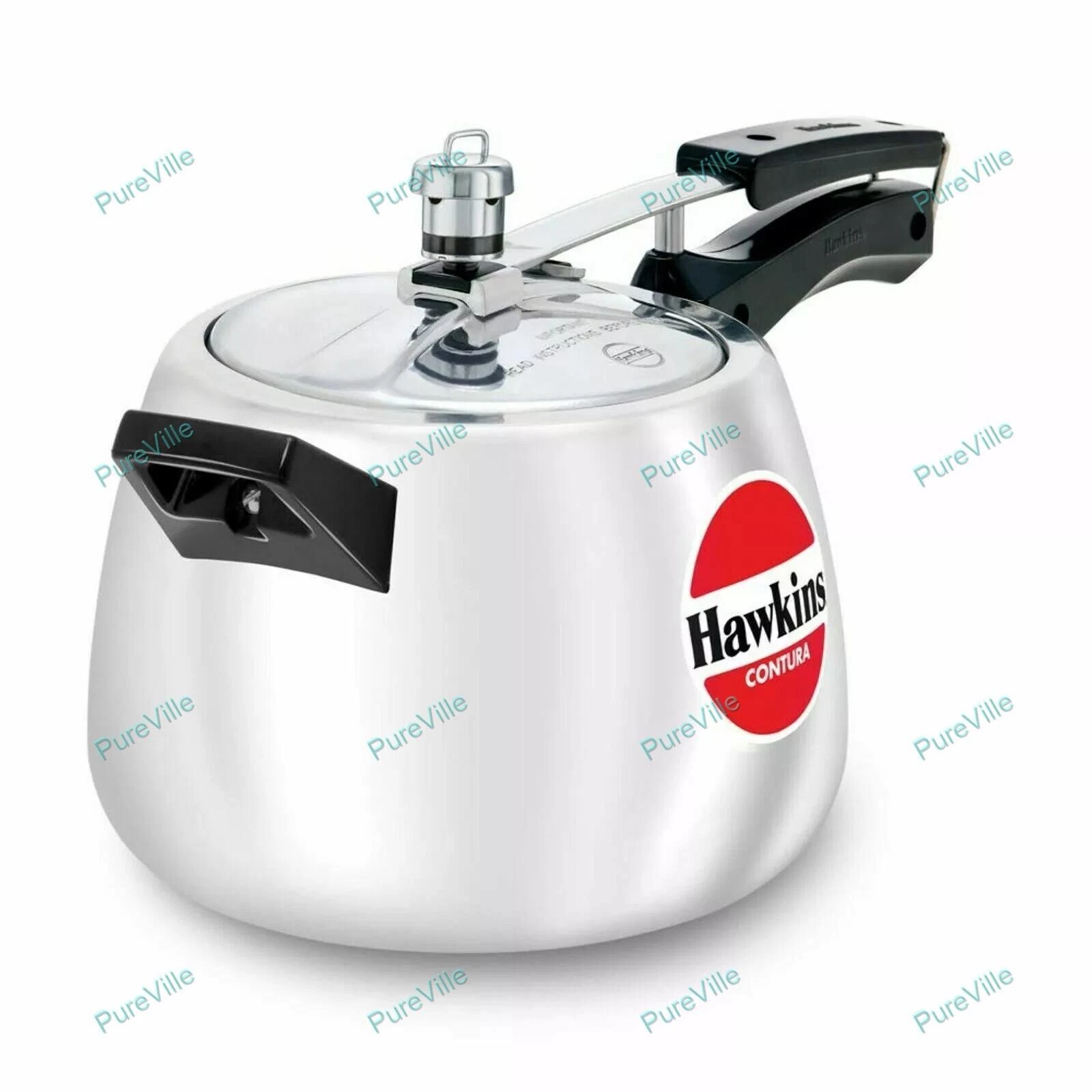 Hawkins Contura Pressure Cooker 4 Litres Aluminum Silver Color Best Kitchen Gift