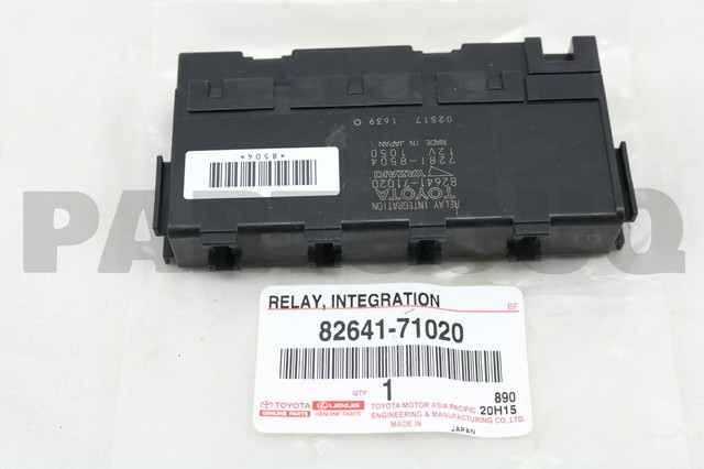 Relay integration toyota