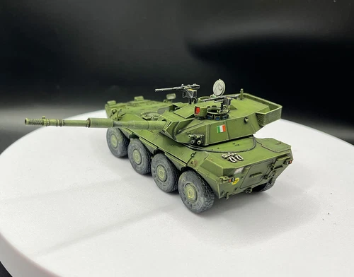 1/72 AM Italian Centaur Destroyer Wheeled Tank Model 120mm Smoothbore Gun Toys - Picture 7 of 13