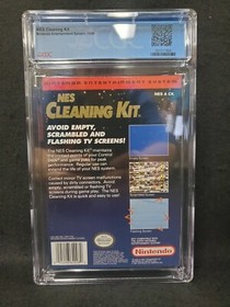 Nintendo Nes Cleaning Kit Sealed - CGC Graded 9.4 Near Mint