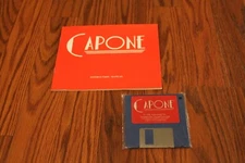Capone for the Commodore Amiga on 3.5" disk with instructions