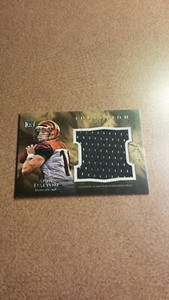 ANDY DALTON 2011 Topps Inception ROOKIE JERSEY Card &hellip;