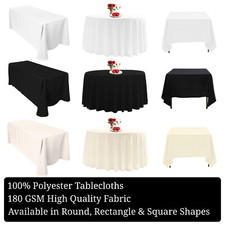 Dining Table Cloths Home Kitchen Tablecloth High Quality Polyester Table Covers