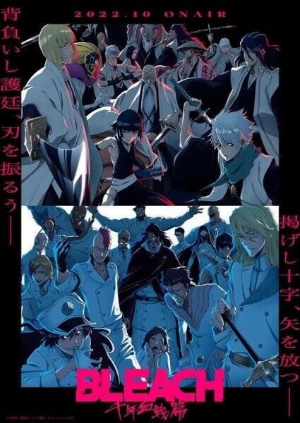 DVD - Bleach Thousand-Year Blood War Part 1 (Eps 1-13 End) - English Dubbed