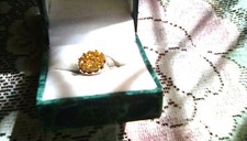 STERLING SILVER 925 DRUSY RING/NEW/SIZE 5/NEW