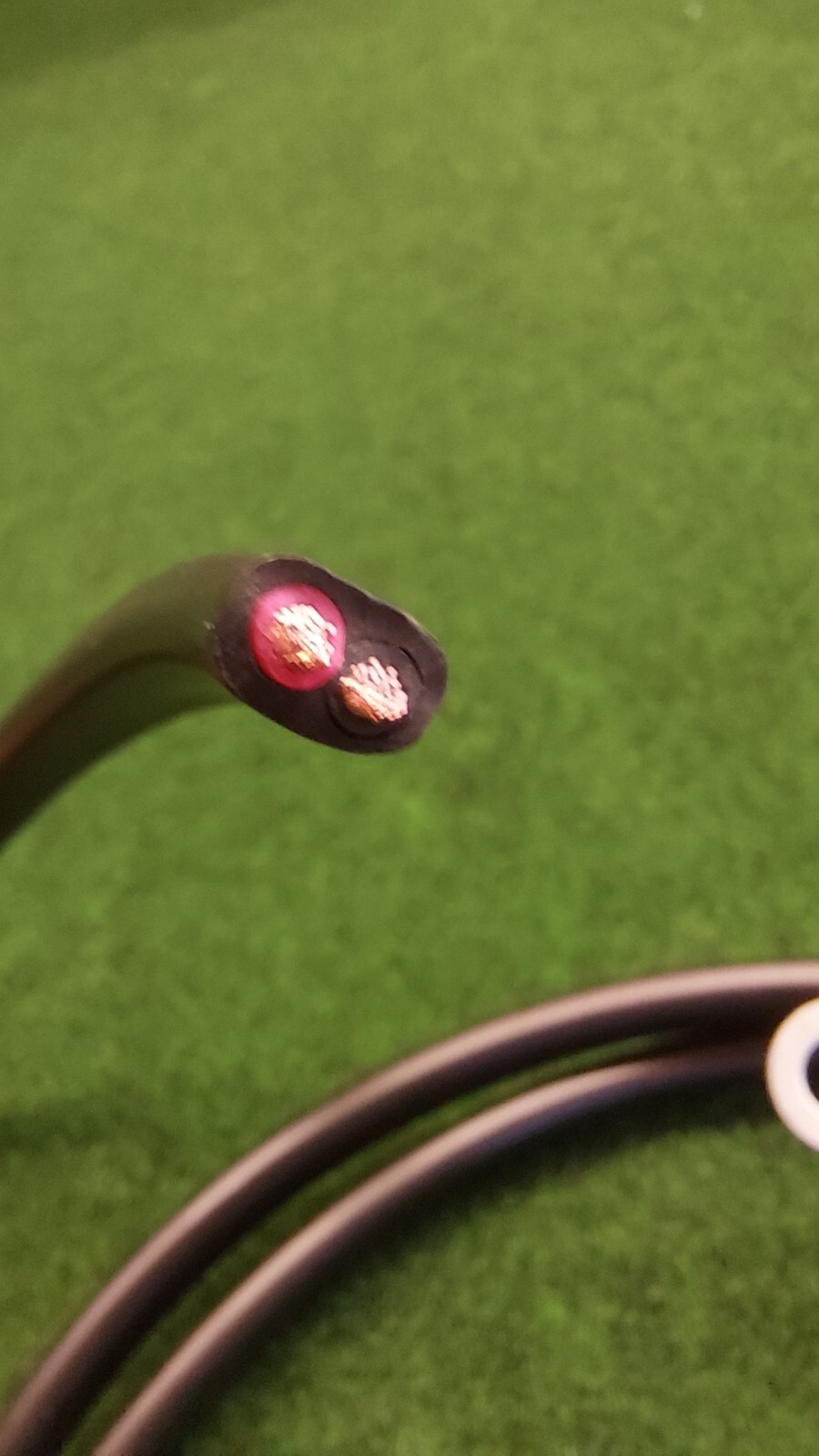 2m solar charge controller battery DC cable FUSED motorhome camper 4.5mm sq 42a