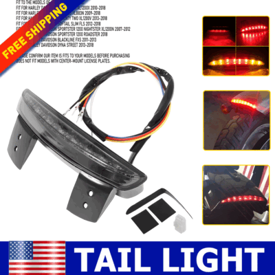For Harley Softail Slim FLS 2012-2018 LED Rear Fender Tail Light