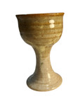 Handmade Ceramic Wine Goblet Set In Classic Style. Unique Pottery Chalices. — photo 5