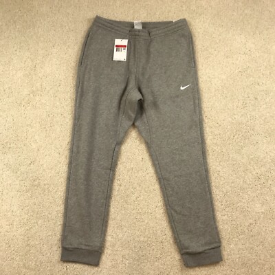 Nike Club Fleece Joggers Mens Large Pants 716830-063 Gray New