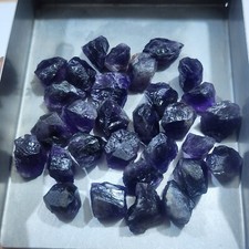 Excellent Raw Amethyst Crystal Chunks Size 13-16 MM Bulk Lot Amethyst Gemstones