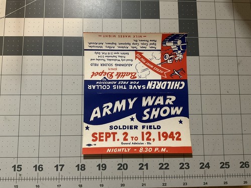 1942 Segunda Guerra Mundial tapa de botella, campo de soldado, depósito de batalla, espectáculo de guerra del ejército, efímero