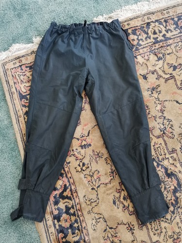 Men's Vintage Wax Cotton Motorcycle riding Jacket and Trousers, Good - Picture 3 of 14