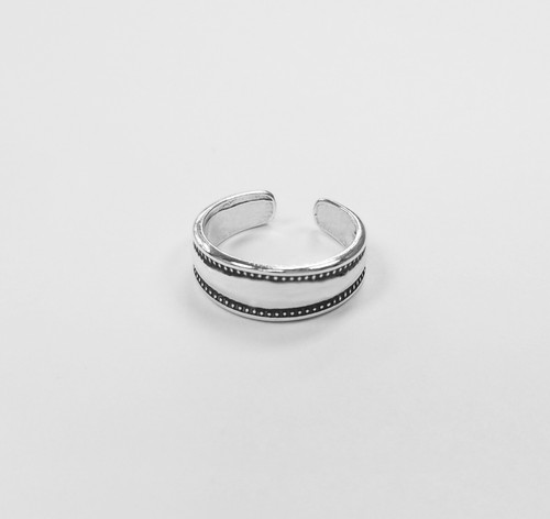 925 Sterling Silver Toe Ring, Adjustable Women's toe ring | eBay