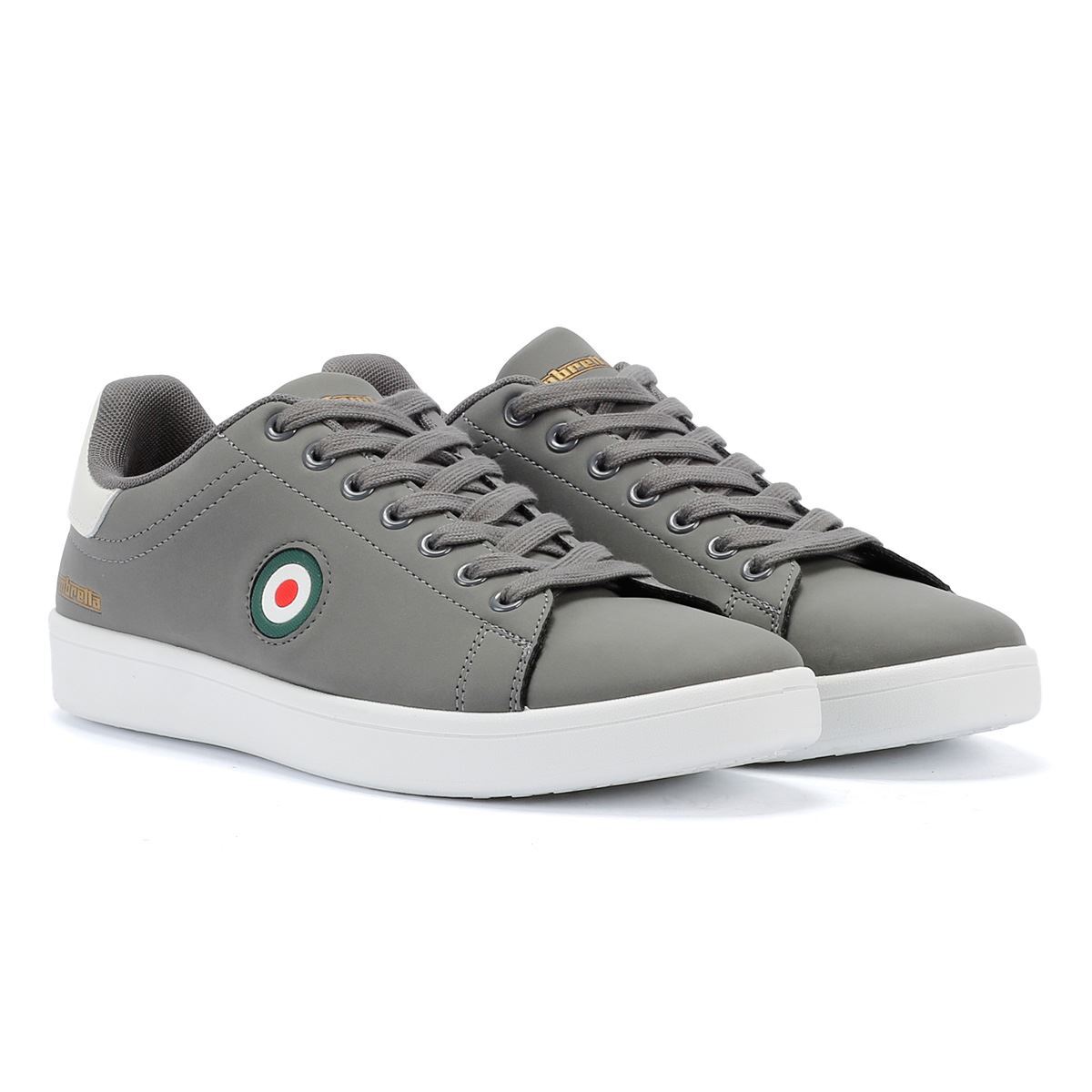 Lambretta Pinball Men's Grey Trainers New UK