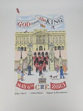 Alison Gardiner King Charles III Coronation Limited Edition Tea Towel 29