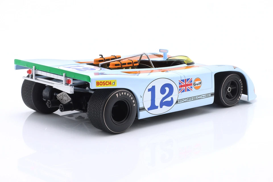 Porsche 908/03 No.12 Ganador del Golfo Targa Florio 1970 Siffert, Redman - 1:18 Sca... Foto 3 de 4