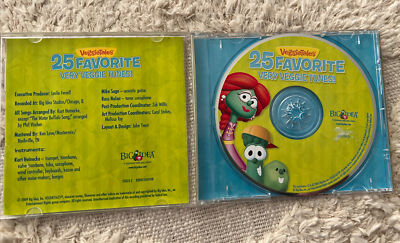 2009 Very Veggie Tunes CD 25 Favorite Music VeggieTales Big