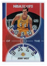 21-22 Hoops Legends of the Ball #14 Jerry West - Los Angeles Lakers