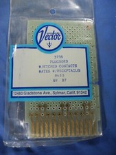 Vector Vectorbord 3796 PLUGBORD W/ ETCHED CONTACTS R630 NOS 