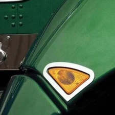 40801 RoadWorks Fender Light Trim Side Signal fits Kenworth T660 Truck