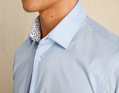 Chemise Homme White Shirt Bleu Ciel - Col 38/39, Coton, Manches Longues, Neuve Avec étiquette