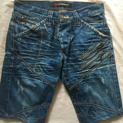 CIPO \u0026 BAXX MEN'S DENIM SHORTS SZ 30 