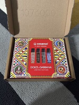 Stabilo x Dolce & Gabbana Limited Edition Textmarker