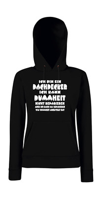 i am a roofer l girlie hoodie 