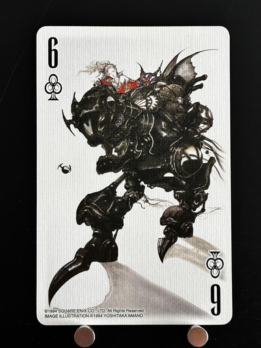 Final Fantasy Card 25th Anibersary Playing Cards Yoshitaka Amano