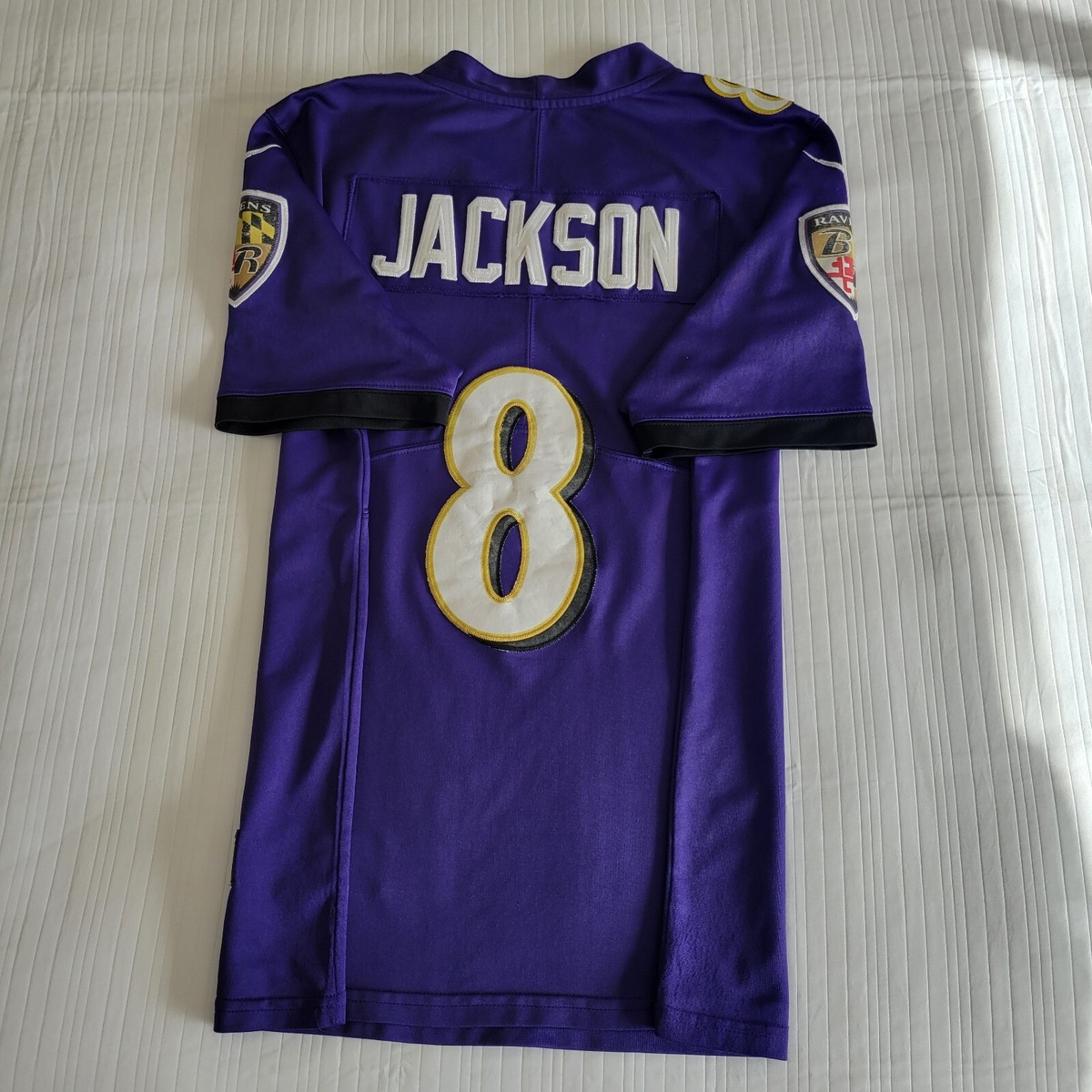 Baltimore Ravens Lamar Jackson #8 Nike On Field NFL Players Jersey
