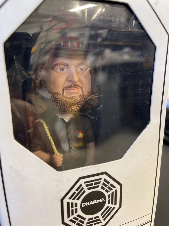 LOST Hurley Reyes Dharma Initiative Bobble Head Bif Bang Pow NIB - Image 4 of 4