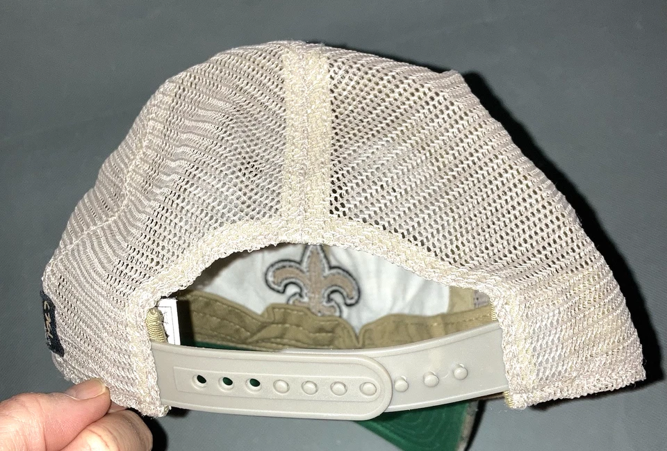 Gorra de béisbol New Orleans Saints Woodland camuflada Snapback NFL Reebok Foto 4 de 4