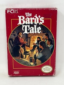NES Nintendo - The Bard's Tale - CIB Complete in Box w/ All Inserts - Tested