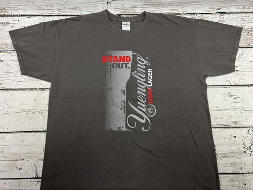 T-shirt Yuengling Light Lager Blanc Taille L - Occasion Très Bon état, Marque Gildan