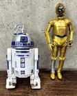 Star Wars TVC Vintage Collection VC25 R2-D2 & VC06 C-3P0 3.75" Figure Incomplete
