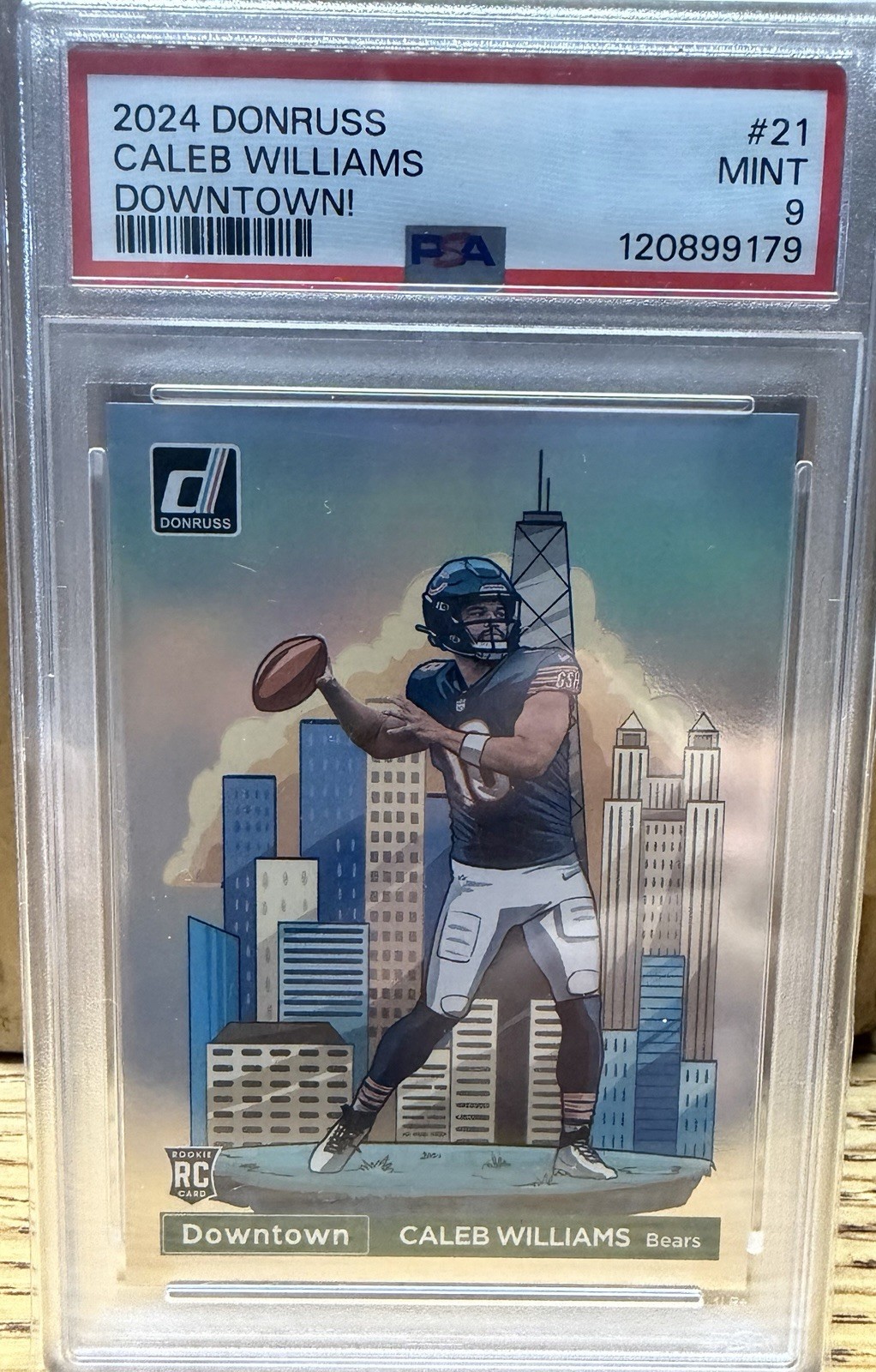 2024 Panini Donruss - Downtown! Caleb Williams #21 (RC)