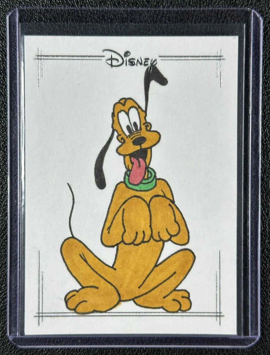 Topps Disney 1-of-1 ルミエール スケッチカード　1/1 Коллекционные коллекционные коллекционные карточки с эскизами